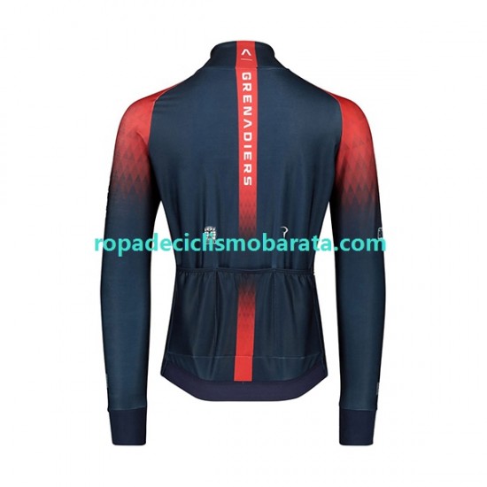 Maillot Manga Larga 2022 Ineos Grenadiers Hombres N001