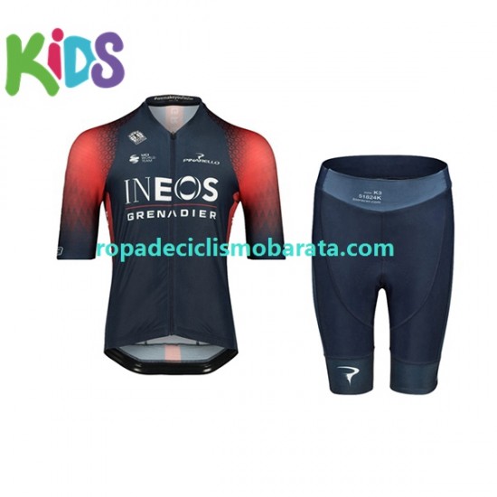 Maillot y Culotte Corto 2022 Ineos Grenadiers Niños N001