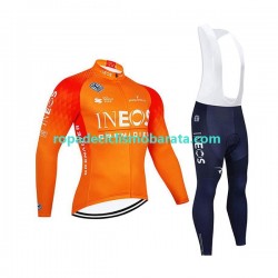 Maillot y Culotte Largos con Tirantes 2022 Ineos Grenadiers Hombres N002