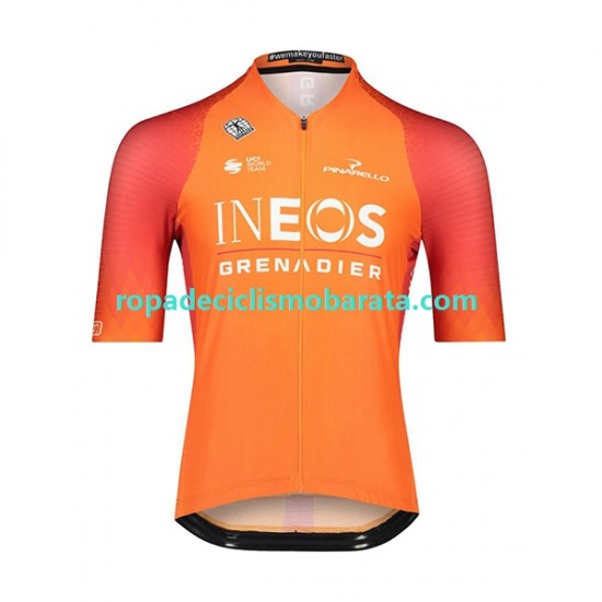 Maillot y Culotte con Tirantes 2022 Ineos Grenadiers Hombres N002