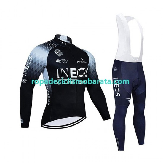 Maillot y Culotte Largos con Tirantes 2022 Ineos Grenadiers Hombres N003