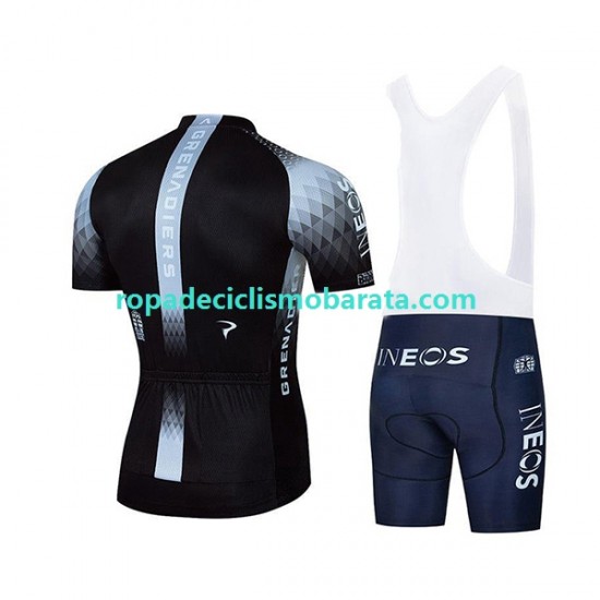 Maillot y Culotte con Tirantes 2022 Ineos Grenadiers Hombres N003