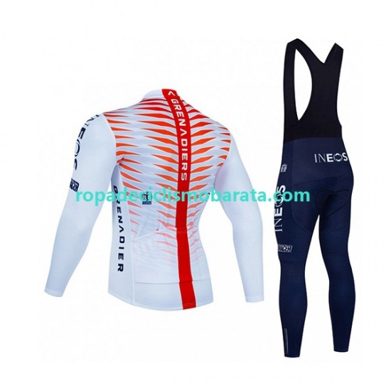 Maillot y Culotte Largos con Tirantes 2022 Ineos Grenadiers Hombres N004