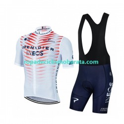 Maillot y Culotte con Tirantes 2022 Ineos Grenadiers Hombres N004