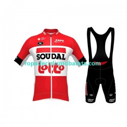 Maillot y Culotte con Tirantes 2022 Lotto Soudal Hombres N001