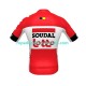Maillot y Culotte con Tirantes 2022 Lotto Soudal Hombres N001