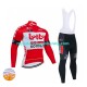 Invierno Maillot y Culotte Largos con Tirantes 2022 Lotto Soudal Hombres N001