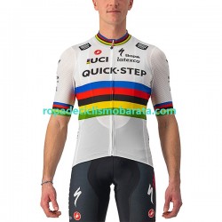 Maillot Manga Corta 2022 Quick-Step Alpha Vinyl Team Hombres N002