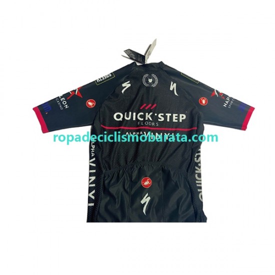 Maillot Manga Corta 2022 Quick-Step Alpha Vinyl Team Hombres N003
