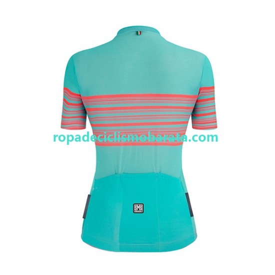 Maillot Manga Corta 2022 Santini Tono Profilo Mujeres N001