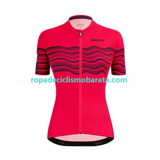 Maillot y Culotte Corto 2022 Santini Tono Profilo Mujeres N002
