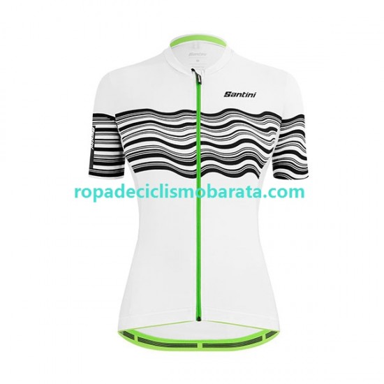 Maillot Manga Corta 2022 Santini Tono Profilo Mujeres N003