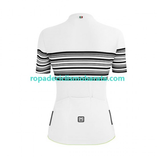 Maillot Manga Corta 2022 Santini Tono Profilo Mujeres N003