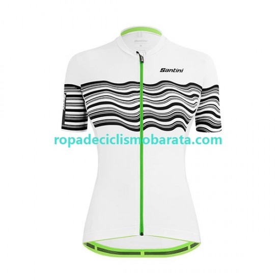 Maillot y Culotte Corto 2022 Santini Tono Profilo Mujeres N003