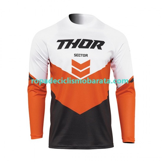 Maillot Manga Larga 2022 THOR SECTOR CHEV Hombres N001