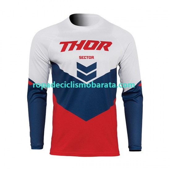 Maillot Manga Larga 2022 THOR SECTOR CHEV Hombres N002