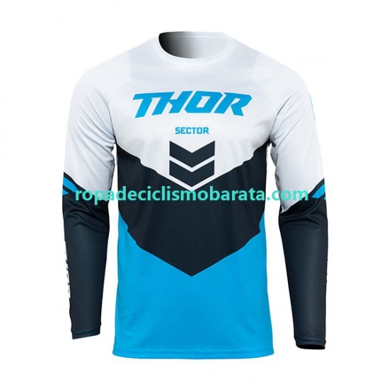 Maillot Manga Larga 2022 THOR SECTOR CHEV Hombres N003