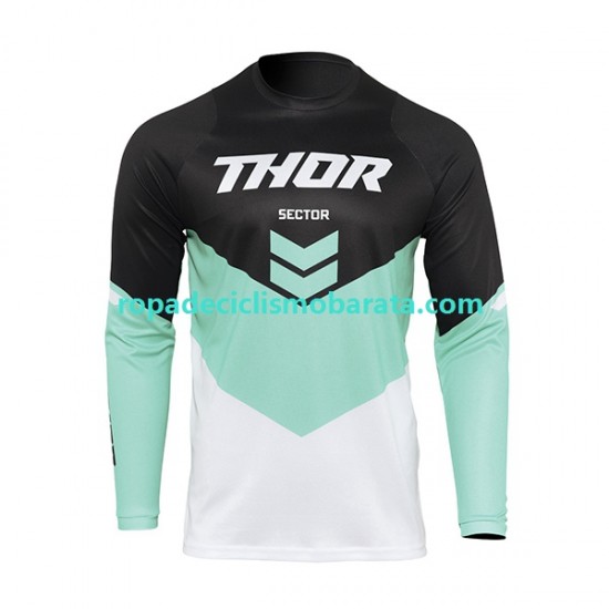 Maillot Manga Larga 2022 THOR SECTOR CHEV Hombres N004