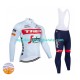 Invierno Maillot y Culotte Largos con Tirantes 2022 TREK Segafredo Hombres N001