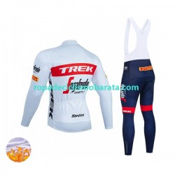 Invierno Maillot y Culotte Largos con Tirantes 2022 TREK Segafredo Hombres N001