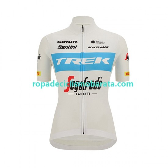 Maillot Manga Corta 2022 TREK Segafredo Mujeres N001