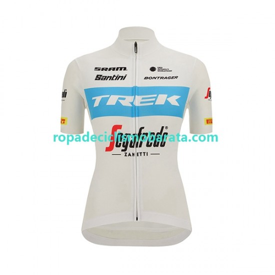 Maillot y Culotte Corto 2022 TREK Segafredo Mujeres N001