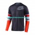 Maillot Manga Larga 2022 TROY LEE DESIGNS GP AIR WARPED Hombres N001