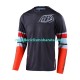 Maillot Manga Larga 2022 TROY LEE DESIGNS GP AIR WARPED Hombres N001