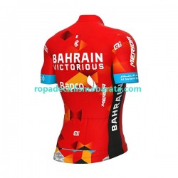 Maillot Manga Corta 2022 Team Bahrain Victorious Hombres N001