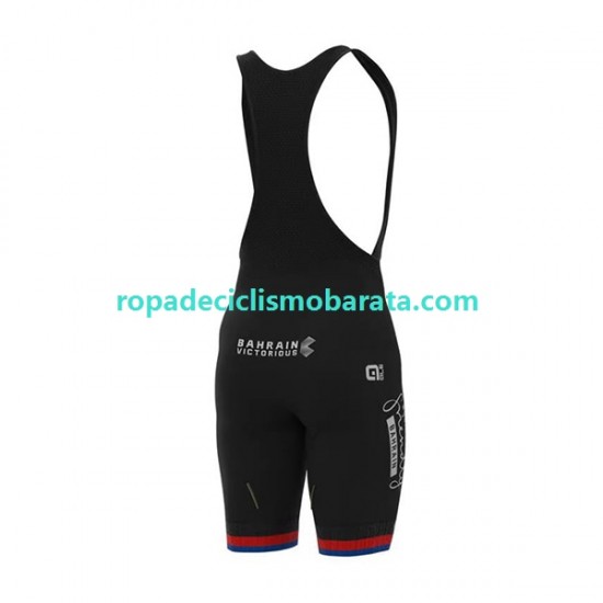 Culotte con Tirantes 2022 Team Bahrain Victorious Hombres N002