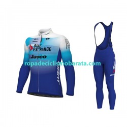Maillot y Culotte Largos con Tirantes 2022 Team BikeExchange-Jayco Hombres N001