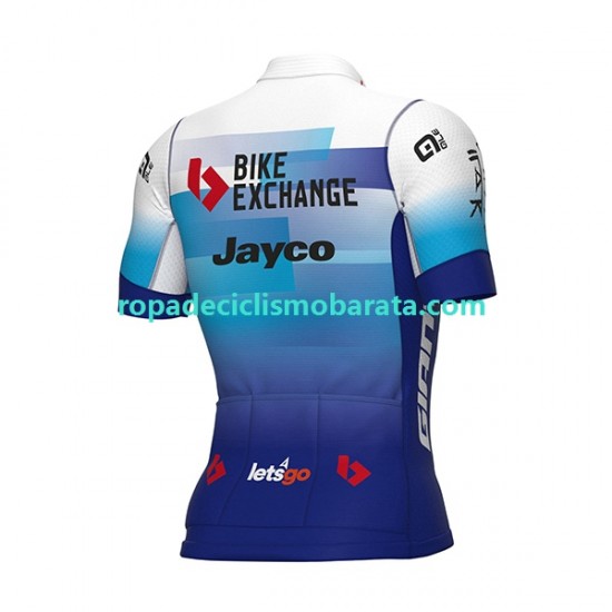 Maillot y Culotte con Tirantes 2022 Team BikeExchange-Jayco Hombres N001