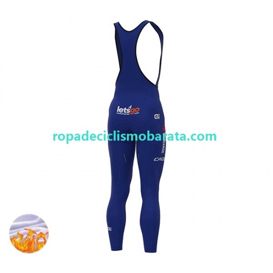 Invierno Culottes Largos con Tirantes 2022 Team BikeExchange-Jayco Hombres N001