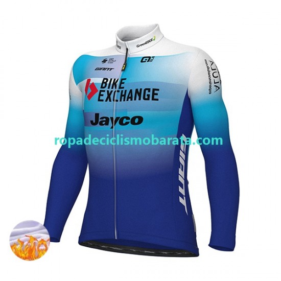 Invierno Maillot 2022 Team BikeExchange-Jayco Hombres N001