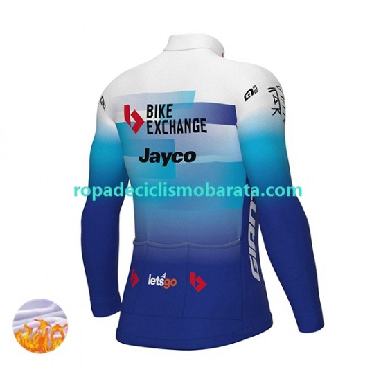 Invierno Maillot 2022 Team BikeExchange-Jayco Hombres N001