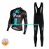 Invierno Maillot y Culotte Largos con Tirantes 2022 Team DSM Hombres N001