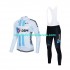 Maillot y Culotte Largos con Tirantes 2022 Team DSM Hombres N002