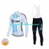 Invierno Maillot y Culotte Largos con Tirantes 2022 Team DSM Hombres N002