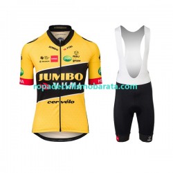Maillot y Culotte con Tirantes 2022 Team Jumbo-Visma Hombres N001