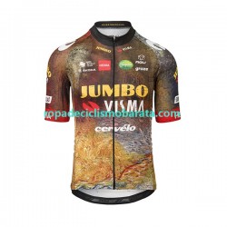 Maillot Manga Corta 2022 Team Jumbo-Visma Hombres N002