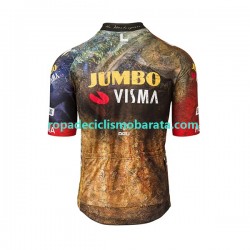 Maillot Manga Corta 2022 Team Jumbo-Visma Hombres N002