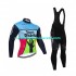 Maillot y Culotte Largos con Tirantes 2022 Team Qhubeka Hombres N001