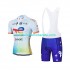 Maillot y Culotte con Tirantes 2022 Team TotalEnergies Hombres N001