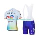 Maillot y Culotte con Tirantes 2022 Team TotalEnergies Hombres N001