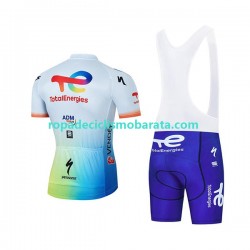 Maillot y Culotte con Tirantes 2022 Team TotalEnergies Hombres N001