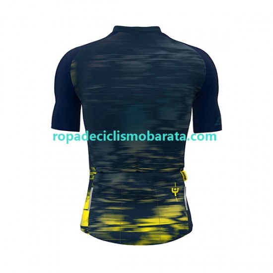 Maillot Manga Corta 2022 Tour de France JAUNE Hombres N001