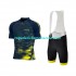 Maillot y Culotte con Tirantes 2022 Tour de France JAUNE Hombres N002