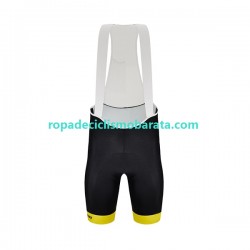 Culotte con Tirantes 2022 Tour de France JAUNE Hombres N002
