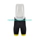Culotte con Tirantes 2022 Tour de France JAUNE Hombres N002