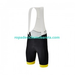 Culotte con Tirantes 2022 Tour de France JAUNE Hombres N002